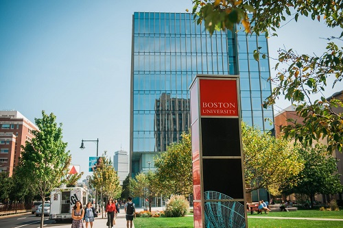 Boston University is one of the Most popular universities in the us
