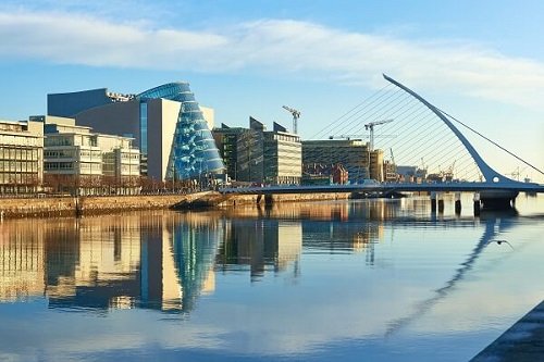 The panoramic view of Ireland 