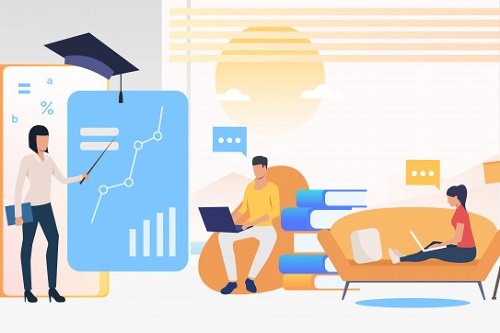 Students in an off-campus accommodation