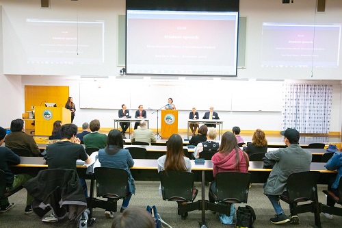 CSU East Bay classroom